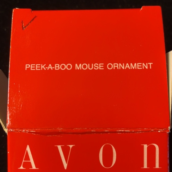 Avon Vintage peekaboo mouse collectible ornament - Picture 2 of 4